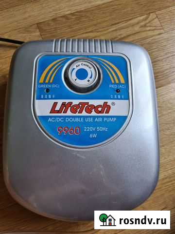 Компрессор для аквариума LifeTech Q9960 Старый Оскол - изображение 1