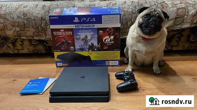 Sony PS4 slim 1 tb. 2208. Состояние новой. Обмен Кемерово - изображение 1