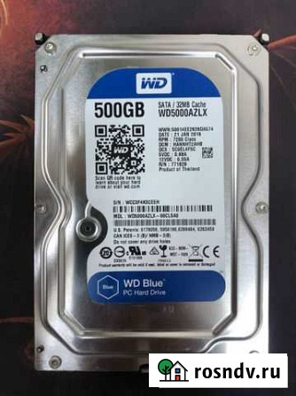 Жесткий диск WD blue 500 GB Иркутск - изображение 1