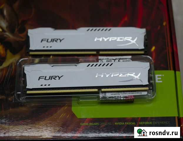 Hyperx Fury Kingston ddr3 8G. 1600 Mg Черногорск - изображение 1