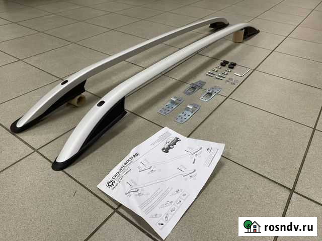 Рейлинги на Форд Фьюжн Ford Fusion серебро Москва - изображение 1