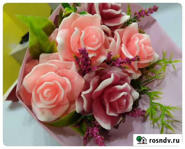 Букет из мыла. Сувенирное мыло ручной работы Воронеж - изображение 1