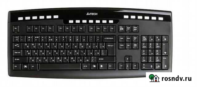 Комплект мышь + клавиатура A4Tech 9200F, Black Воронеж - изображение 1