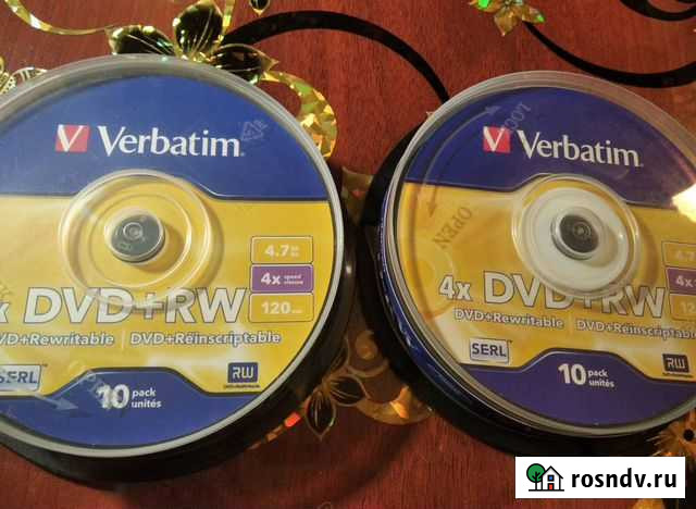 DVD+RW 4,7Gb Москва - изображение 1