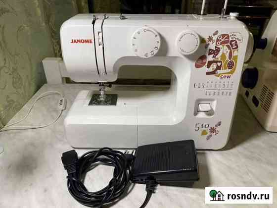 Швейная машина Janome 510 Рудня