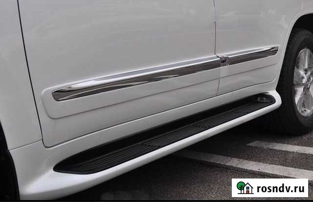 Пороги с подсветкой на Лексус лх 570 Lexus LX 570 Махачкала - изображение 1