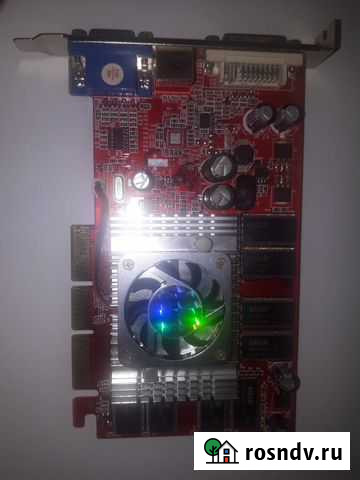 Видеокарта AGP Palit Ge Force FX5500 128мб Иваново - изображение 1