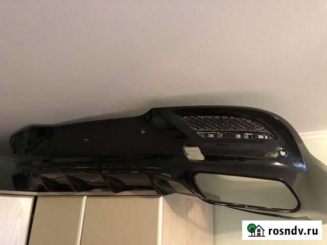 Накладка на задний бампер mercedes GLE coupe Долгопрудный - изображение 1