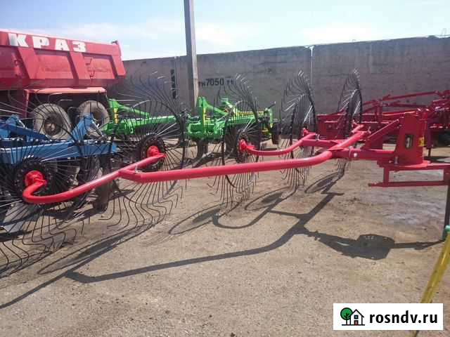 Грабли 4х колёсно-пальцевые навесные Торбеево - изображение 1