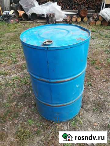 Бочка 200 литров металлическая Смоленка - изображение 1