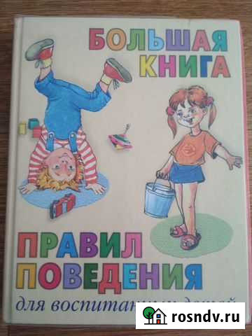 Большая книга правил поведения для воспитанных дет Каневская - изображение 1