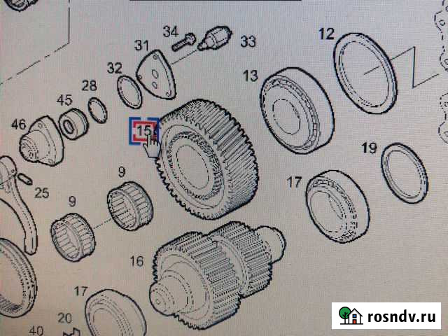 Раздатка (ркп) Ивеко траккер шестерня 42119216нова Сургут - изображение 1
