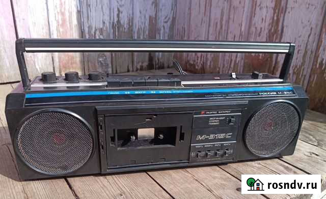 Россия М315C Магнитофон кассетный Новая Ладога - изображение 1