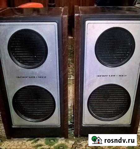 Колонки элегия 102 Воронеж - изображение 1