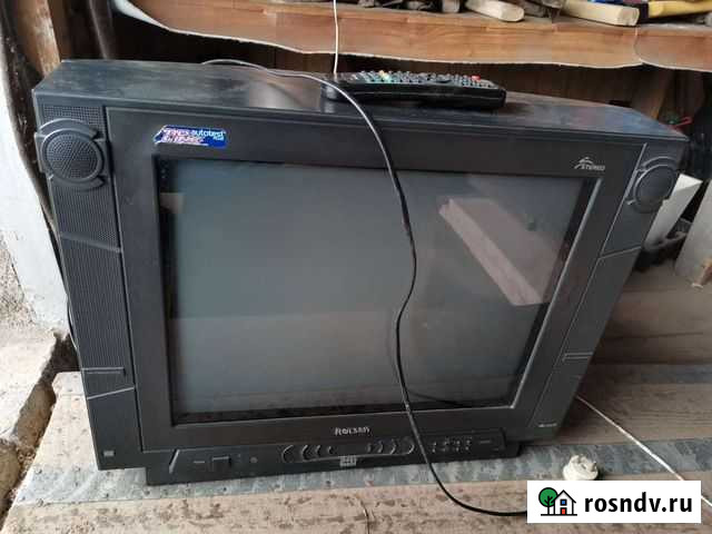Телевизор (состоянии неизвестно) с пультом Канск - изображение 1