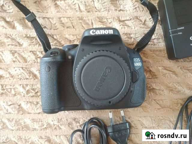 Зеркальный фотоаппарат canon 600d Староминская - изображение 1