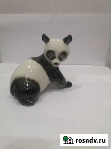 Антиквариат статуэтка Панда, фарфор Кириши - изображение 1