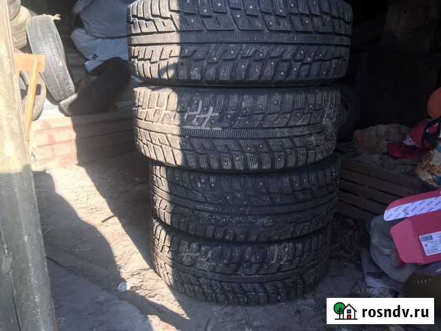 Колёса «Kumho» зима,шипы лифан Х60 215/60/16 Пенза - изображение 1