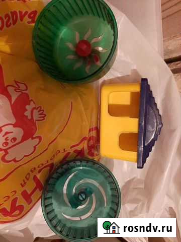 Домик и колеса для хомяков Брянск - изображение 1