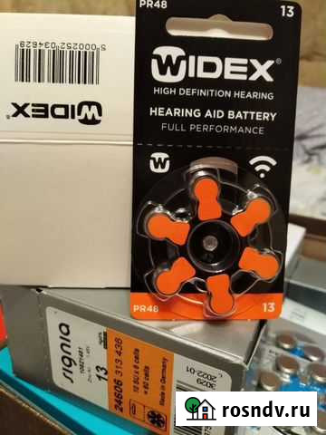 Продам батареи для слухового аппарата номер 13 Сургут - изображение 1