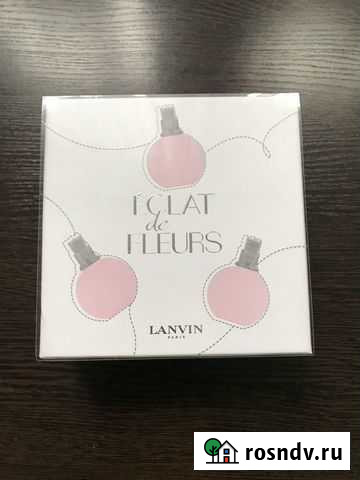 Новый парф. набор Lanvin Eclat de Fleurs Брянск - изображение 1