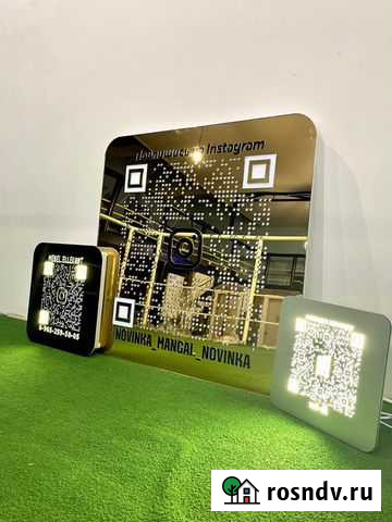 Вывеска для бизнеса с qr кодом 89089 Санкт-Петербург - изображение 1