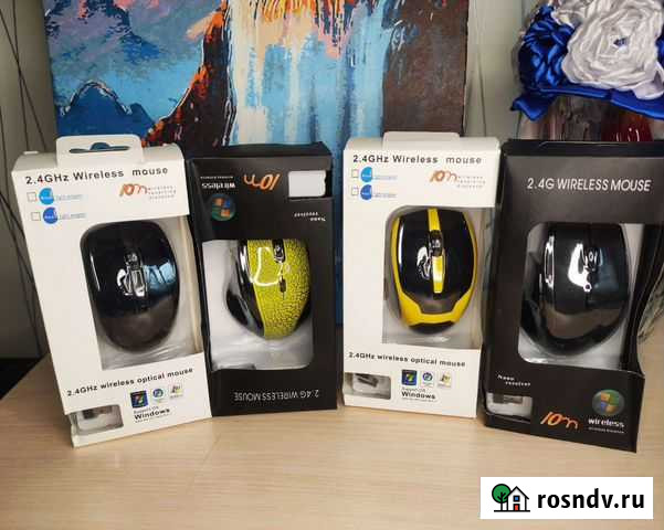 Новые Беспроводные мышки Оренбург - изображение 1