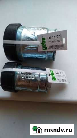 Муфта соединительная чугунная gebo 1/2 и 1 Томск - изображение 1