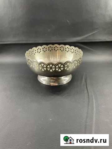 Конфетница СССР. Мельхиор Линда - изображение 1