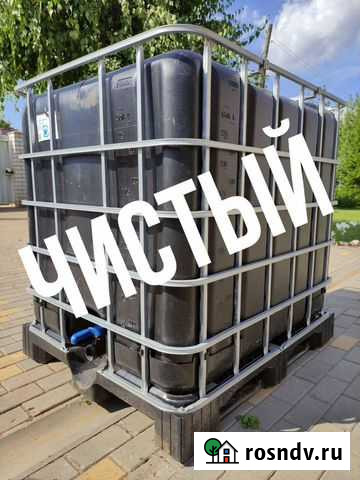 Чёрный еврокуб кубовик 1000 л Киров - изображение 1
