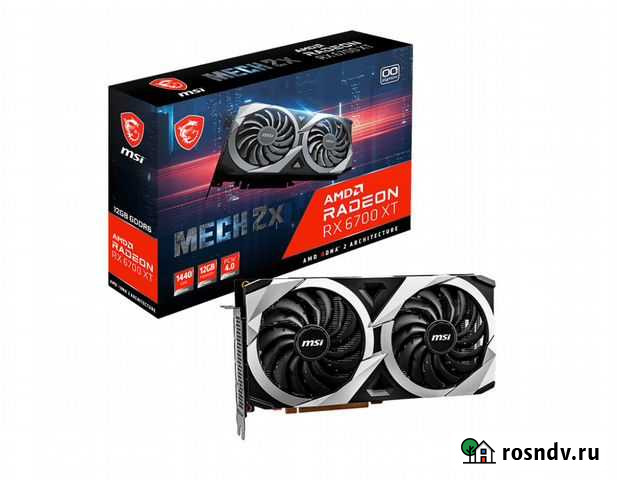 RX 6700XT MSI mech 2X 12GB OC Астрахань - изображение 1