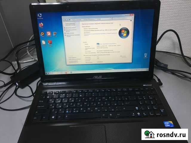 Ноутбук Asus K52JE-EX020R Core i3 370M б/у Йошкар-Ола - изображение 1