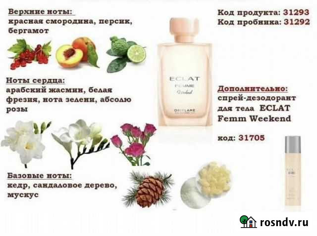 Парфюмированная вода Eclat Екатеринбург - изображение 1