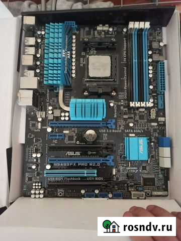 Материнская плата с процессором am3 amd fx6300six Сланцы - изображение 1