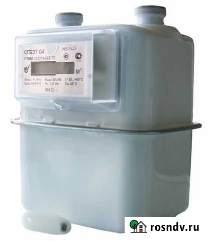 Счетчик газа бытовой сгбэт G4 Белгород - изображение 1