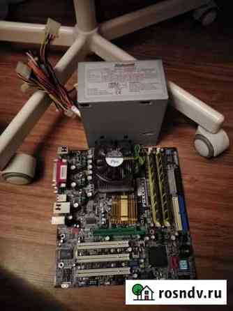 Комплект мать pentium 4 +2гб озу Санкт-Петербург