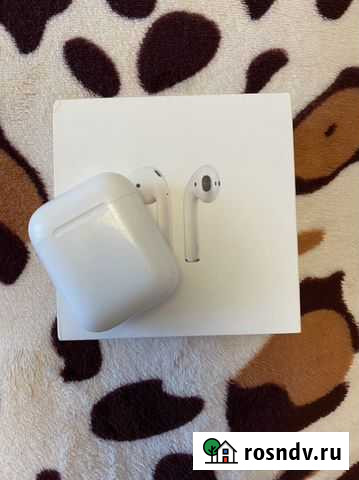 Кейс для airpods 2 оригинал Омск - изображение 1