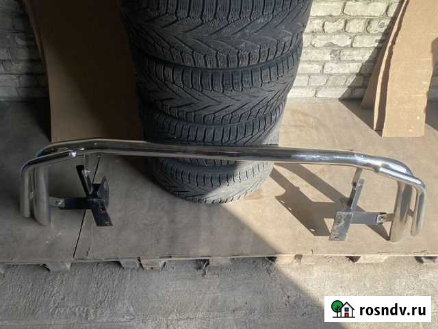 Защита заднего бампера Lexus lx 570 Благовещенск - изображение 1