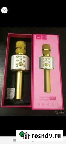 Микрофон караоке беспроводной Hoco Рязань - изображение 1