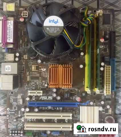 Материнская плата сокет 775 ddr2 Петропавловск-Камчатский - изображение 1