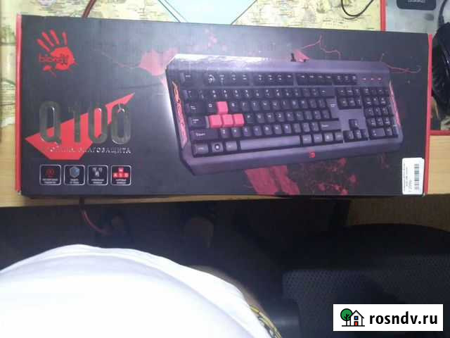 Игровая клавиатура a4tech bloody q100 Череповец - изображение 1
