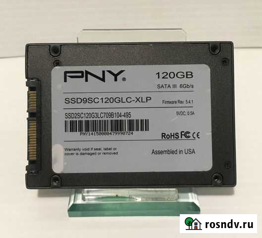 2.5дм SSD PNY SSD9SC 120GB Нижний Новгород - изображение 1