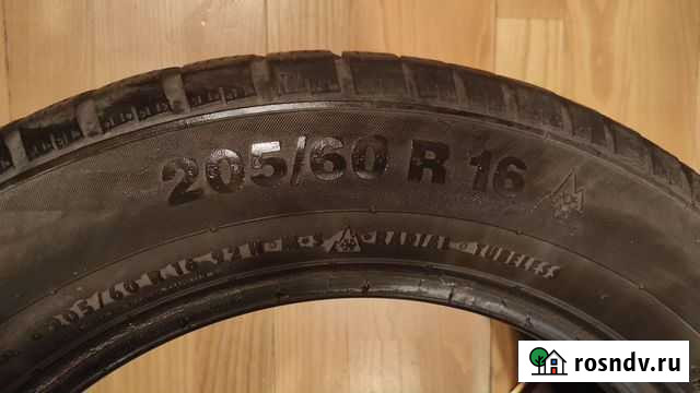 Continental 205/60 R16 92H 2шт Королев - изображение 1