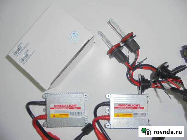 Ксенон (комплект) Omega Light slim DC H11 5000K Нижний Новгород - изображение 1