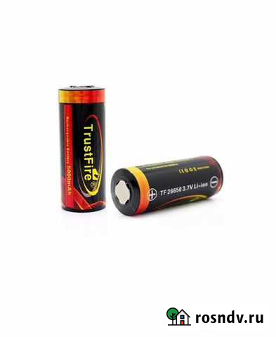 Аккумулятор Trustfire 26650 Калининград - изображение 1