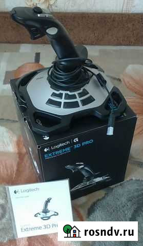 Игровой джойстик Logltech Extreme 3D Pro Батайск - изображение 1