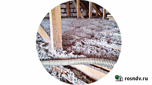 Эковата - природный утеплитель для стен и потолка Майкоп - изображение 1