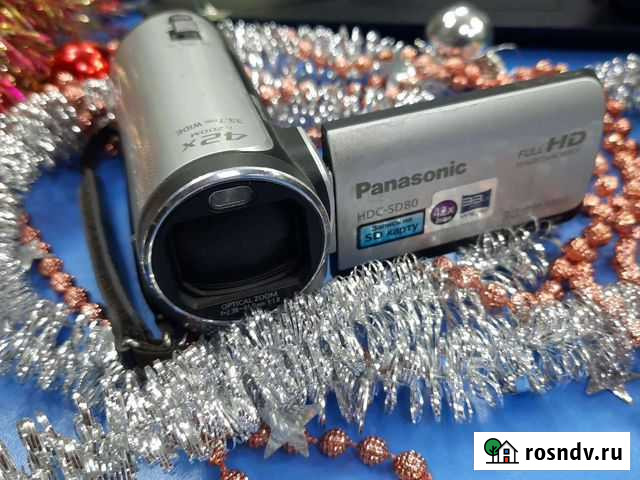Видеокамера panasonic HDC-SD80 Иркутск - изображение 1