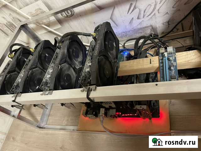 Майнинг ферма 1660 super 5 карт Воронеж - изображение 1