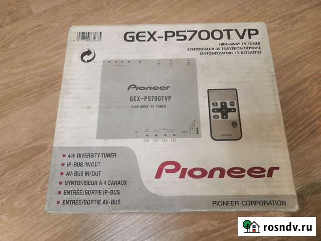 Тв-тюнер Pioneer GEX-P5700TVP Мурино - изображение 1